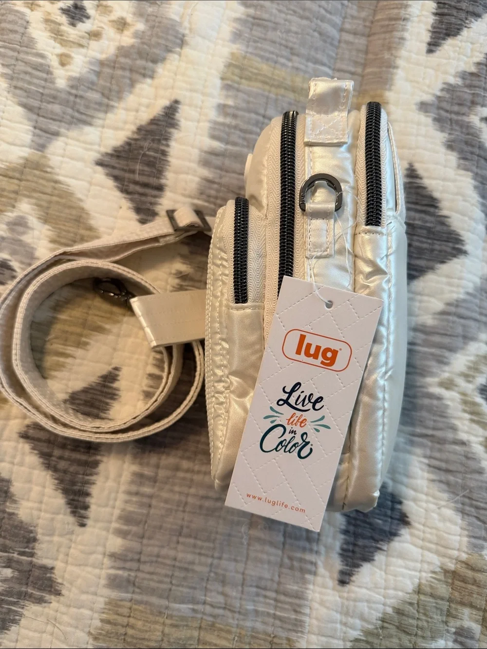 Lug Skeeter Mini Bridge - Metallic Diamond - NWT - Picture 2 of 7